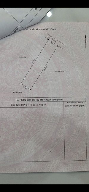 bán lô mặt đường vĩnh tiến 1 - thiên lôi diện tích : 69m . ngang : 4m ( vuông vắn )