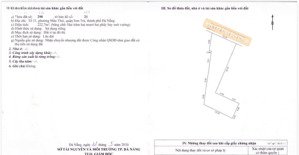 lô đất sát biển k trần duy chiến (dt: 222,7m2. chiều ngang 10m) giá đầu tư
