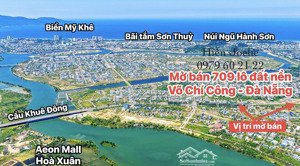 đất nền đại lộ võ chí công đà nẵng ngay trung tâm làng đại học, bên cạnh aeon mall - giá tốt nhất.