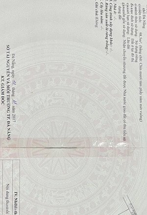 chính chủ cần bán lô đất gần biển nằm trên đường võ văn đồng - ngũ hành sơn