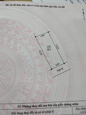 58,3m gần trường mầm non, cấp 1, cấp 2 xã mỹ lương. giá đầu tư chỉ 1, x tỷ