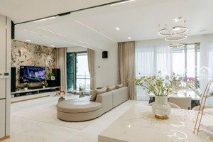 cho thuê cặp góc midtown m8 the peak 4pn 210m2 view sông thoáng full nội thất cao cấp