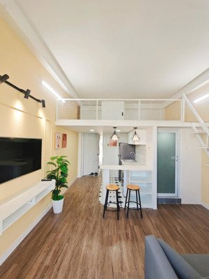 căn hộ có gác 45m2 máy giặt riêng mới 100% ngay bùi đình tuý bình thạnh giáp q1 phú nhuận