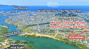 bán đất nền sổ sẵn đối diện aeon mall hoà xuân, đất mặt tiền đường lớn trong làng đại học đà nẵng