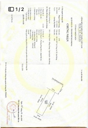 chuyển nhượng lô đất tđc hạ đoạn 3, đông hải 2, hải an