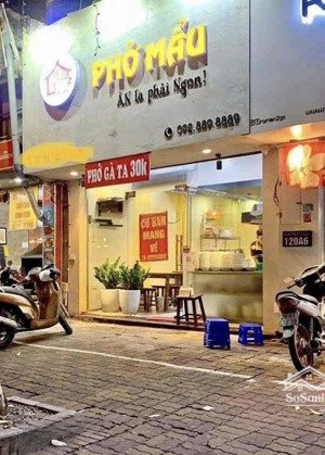 mặt bằng kd mặt phố chùa láng - gần vincom - bất ngờ chủ nhà đồng ý hàng ăn