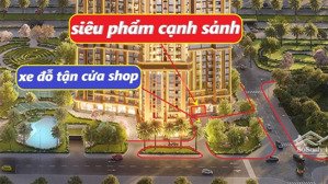 bán shop khối chân đế vinhomes cổ loa cặp góc y5 cửa sảnh - cho thuê 1,2tr/m² dòng tiền ổn định