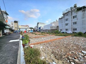 bán đất phân lô - hẻm xe hơi phan văn hớn, gần cầu tham lương - sổ hồng riêng 4x17 - 4 tỷ 650