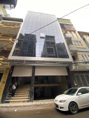 toà nhà văn phòng mặt phố quang trung hà đông 90m2, 7 tầng 1 hầm, mặt tiền 8m, 50tr/th