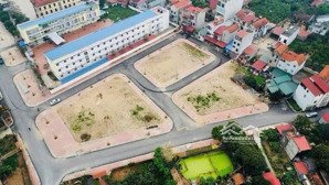 bán gấp lô góc đất đấu giá đông tảo khoái châu hưng yên. vỉa hè đá bóng, kknh doanh đỉnh. dt: 107m2