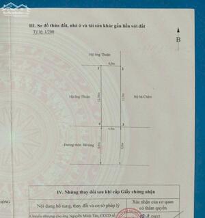  CHÀO BÁN LÔ ĐẤT MẶT TRỤC NHỰA TDP 6 – BẮC SƠN Diện tích: 50m², mặt tiền 4m
