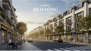 Lô Góc Lõi Trung Tâm Bích Động Lakeside – 144m² | MT 6m | Trục 22m | 70tr/m²