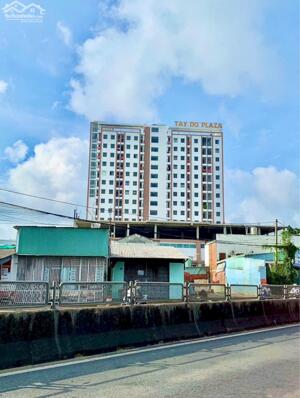 Nền thổ cư mặt tiền quốc lộ 1A - Nằm phía trước Chung cư Tây Đô Plaza - Kế trường đại học Võ Trường Toản