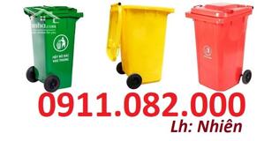 Thùng rác 120 lít, thùng rác 240 lít giá rẻ sỉ lẻ- lh 0911082000