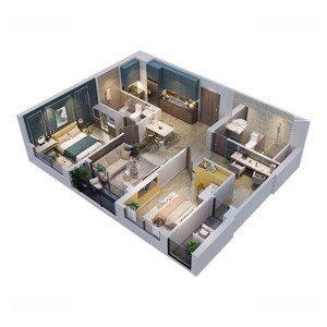 chủ giảm mạnh 2n + view nội khu cực thoáng, giá chạm đáy tại be2 dt: 78.3 m2, giá: 5.0xx tỷ