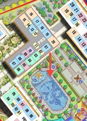 hiếm có giá tốt chỉ 4.35 tỷ căn 2pn 73m2 đông nam, 2 ban công view bể bơi olympic khu paris ocp