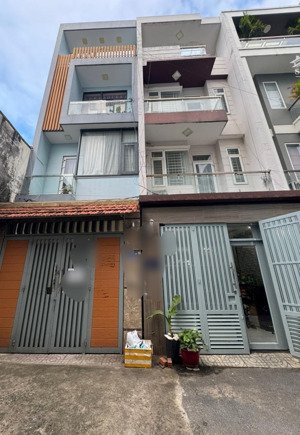 hiếm bán nhà 4 tầng 4x17m nở hậu 4,5m hẻm ô tô nguyễn văn lượng, phường an hội đông tphcm hơn 10tỷ