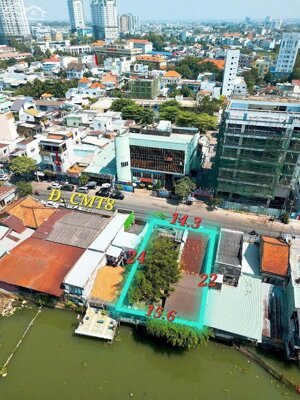 Nhà Mặt Tiền Đường + View sông Đồng Nai đường CMT8, P. Quyết Thắng