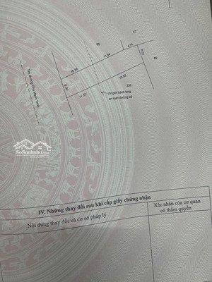 chính chủ gửi bán 167m2 mặt đường nhựa kinh doanh giá chỉ 6xtr/m2 tại mễ sở, hưng yên