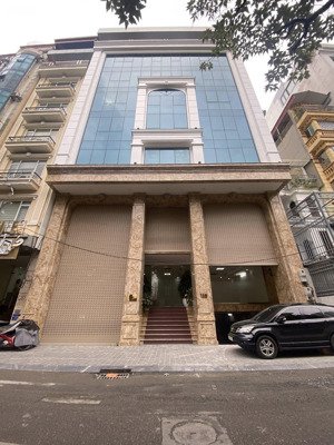 nhà đẹp chu huy mân 10 tầng mặt tiền 10m 50 tỷ vỉa hè ô tô đỗ -pccc gpxd