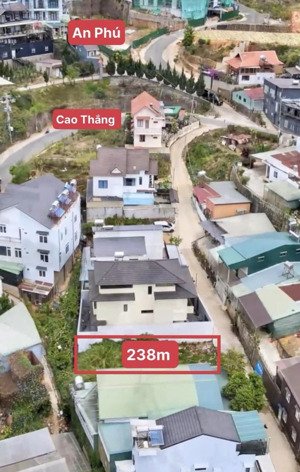 238m2 thổ cư cao thắng phường camly - đà lạt 7.68 tỷ