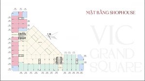 cần bán shop khối đế 270m2 /3 tầng, trục đường vũ tuân, trung tâm nhất thành phố việt trì