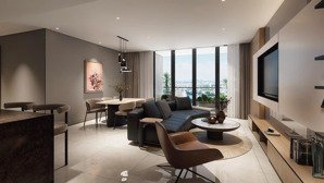 cho thuê căn hộ 3pn, 2wc, 126m2 tại thảo điền green, 82 triệu vnd