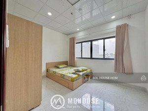 căn hộ 2pn view bờ kè_mặt tiền_thang máy_hầm xe_giặt riêng_ngay cầu bông_cv lê văn tám_chợ tân đinh