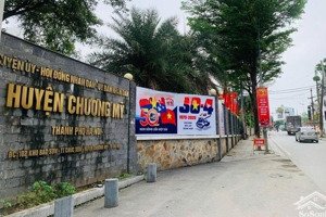 đất full thổ cư 80.2m2 mặt tiền 6,9m ngõ rộng đất chương mỹ, giá hơn 1 tỷ tiềm năng tăng giá cao