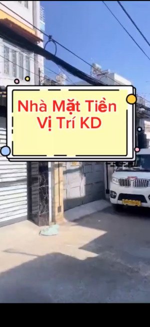nhà mặt tiền diện tích lớn đường số 6, phường 7, quận - gv