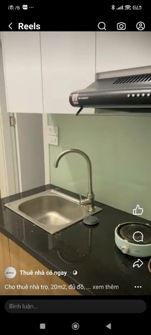 cho thuê cc mini tại tạ quang bửu, 5,5 triệu, 20m2, đẹp, nhiều tiện ích