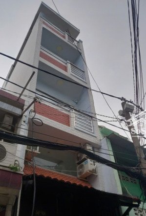 cho thuê nhà 1 trệt 1 lửng 2 lầu và sân thượng có tổng cộng 6 phòng ngủ và 3 toilet hẻm xem tải 8m