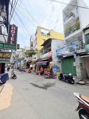 (new) vị trí vàng - hẻm 8m mặt tiền kinh doanh lý thường kiệt 4 tầng (65,2m2) ngang 4.2m, 4 phòng