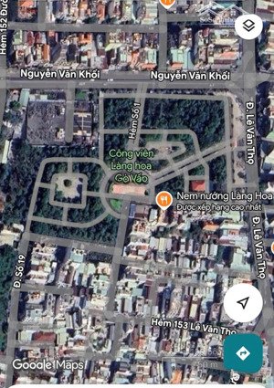 bán 05 lô đất f0 đường nguyễn văn khối p11