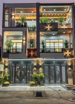 bán nhà mới 2 lầu đầu đường d25 hồng loan dt 5x16- giá 6.35 tỷ