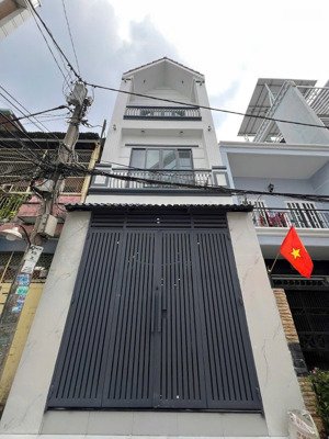 nhà mới xây 4 tầng, hẻm trước nhà 5m, hẻm thông đặng chất (4x12m) p2 q8