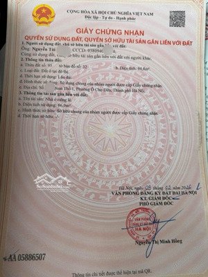 sổ luôn - chính chủ bán căn hộ t2 - 2pn tôn đức thắng - quan thổ - đống đa, full đồ, đường ô tô