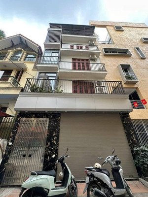 nguyễn công hoan 97m x 6t mt 5,4m giá 36 tỷ. ngõ thông kinh doanh, gara 2 ô tô, thang máy