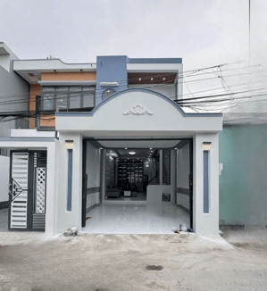 Nhà trệt lầu rộng đậu ô tô trong nhà - Gần Trường Đại Học Tây Đô