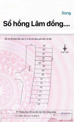 chính chủ bấn gấp lô đất lộc tân, lâm đồng 100m2 shr 650tr - lh 