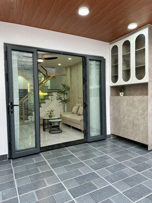 nhà phố đẹp 805 phan văn trị gò vấp, full nội thất 7ty9