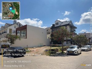 bán lô góc tại công viên văn hóa đô thị đà lạt 45tỷ, 245m2 hàng hiếm trung tâm