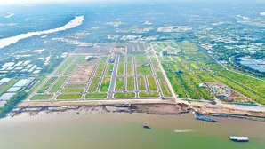 nền dãy c đường 16m gần sông, đối diện giai đoạn ii giá siêu đầu tư