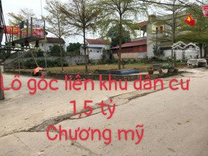 không nhanh tay chỉ vào cà mau mới mua được 86m2 mặt tiền 7m 1,5 tỷ chương mỹ