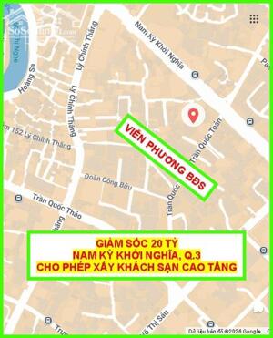 Bán gấp đất hẻm xe ôtô Quận 3, lõi trung tâm TP.HCM gần Q1, giảm sâu giá rẻ