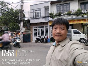 nhà mới ở ngay, mt kd nguyễn văn cự, 4.5m x 11m, tân tạo, sát tỉnh lộ 10 và trần văn giàu, giá 4.4t