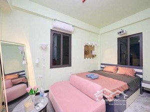 cầu giấy toà ccmn dt 100m2 7 tầng mt 5m giá, 23 phòng khép kín full nội thất, doanh thu 120tr/tháng