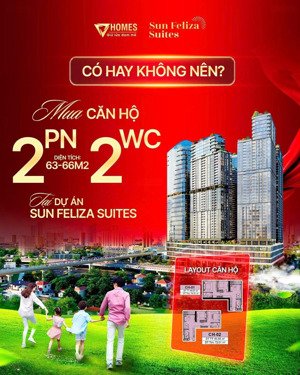 độc quyền duy nhất 1 căn 2 ngủ diện tích đẹp dự án sun cầu giấy giá 10.x tỷ, giá chuẩn cđt đợt 1