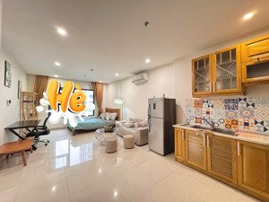 căn studio đã hoàn thiện nội thất, giá bán 2.100tr nhận nhà về ở ngay