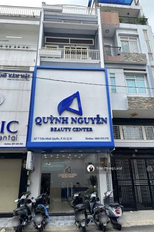 chính chủ cho thuê nhà mặt tiền số 7 trần minh quyền, q10, 4.3x12m, trệt lửng 2 lầu, 